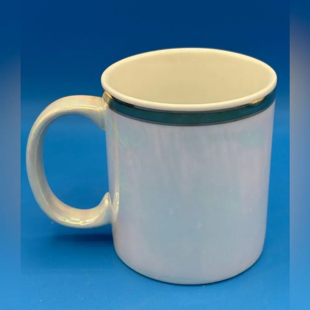 Grand Turk Turks & Caicos Islands Coffee Mug Sea Turtle Fish Souvenir Iridescent